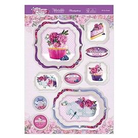 Hunkydory Crafts Peony Promise - Oh So Sweet - 3pc Topper Set