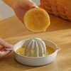 NUZAMAS Citrus Juicer Hand Juicer Plastic Grapefruit Press 5.1 Inches
