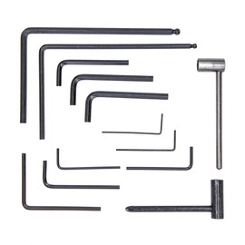 Tutuxio 13pcs Guitar Allen Wrench Set, Includes 7mm & 8mm Truss Rod Hex Box Wrenches and 4mm & 5mm Ball End Truss Rod Allen Wrenches for Guitar Bass Neck Bridge Nut Screw Adjustment