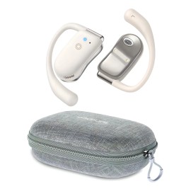 Audfonos Bluetooth Deportivos Bmani Ow7 Inalmbricos Open Ear Micrfono Manos Libres 162mm Sonido Estreo 45h con Estuche de Carga de Tela Cremallera... 