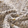 Pack of 2 Chenille Throw Pillow Covers 20x12 Inch, Soft