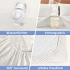 mafudoxi Mattress Protector 200 x 200 cm Waterproof, Fitted Sheet,