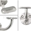 Stainless Steel 316 Grade Wall Mount Handrail Bracket for 1-5/8"