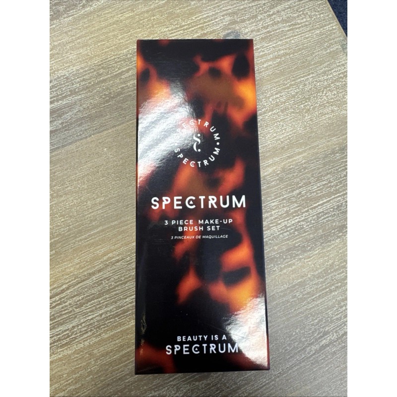 Spectrum Pantherine 3 Piece Makeup Brush Set Sealed New