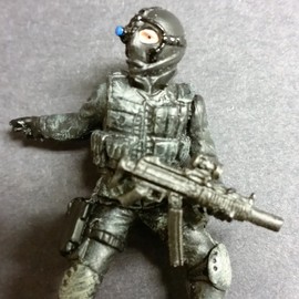Delta Force Special Forces U.S. Army Hand Painted Metal Figurine 1:32 Scale Limited Numbered Edition By Corgi