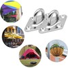 ZOYUBS Pad Eye Plate Diamond Pad Eye Diamond Eye Plate