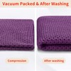 LEIAOLY 100% Cotton Waffle Weave Kitchen Dish Cloths, Ultra Soft