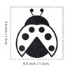 Ladybug Rubber Stamp, 3/5 Inch Small Mini Stamp for Scrapbooking