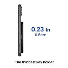 PUNCUBE Adhesive Phone Stand –Sleek Key Holder for Phones - Slim Key Organizer for a Clutter-Free Experience – Minimalist Cell Phone keying