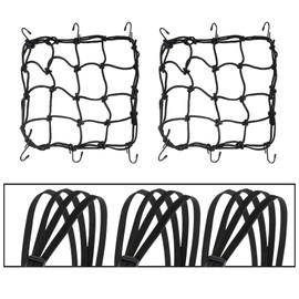 Tensioning Rubber with Hooks, Pack of 5 Lashing Straps Bicycle, Luggage Net, Motorcycle, Expander with Hooks, Motorcycle Tie Down Straps, Luggage Tensioner Bicycle, Rubber Tensioner with Hooks for