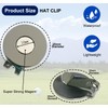 Adhere 2pcs Golf Hat Clip Golf Ball Marker Holder Magnetic