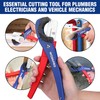 WORKPRO PEX Cutter with Sharp Blades, Hose Cutter with 1/8"-1-5/8"
