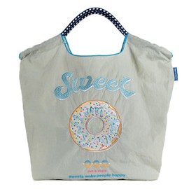 Ball & Chain 301031 SWEET Shopping Bag Eco Bag (M, L.GRAY), gray (light gray)