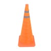 Collapsible Traffic Safety Cone with 2 Reflective Collar Multi Purpose