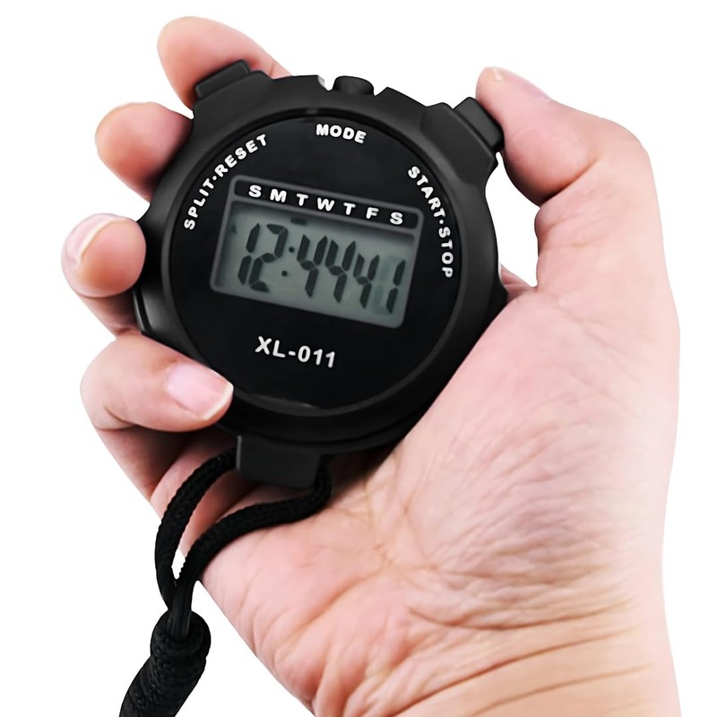 Digital Sports Stopwatch Timer Stopwatch Large Display Interval Training Timer