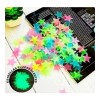 Franmova Paquete 100 Estrellas Fluorescentes Sticker Fosforescente