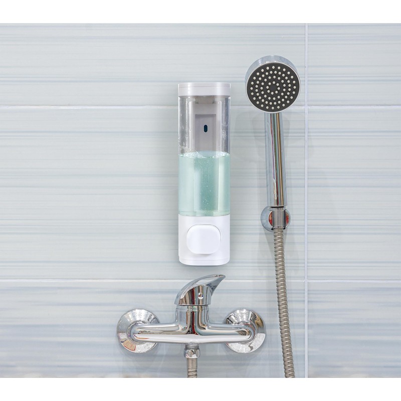 HAC 4171 Magnetic Soap Dispenser, Floating Bathroom, Magnet, Refill, Large
