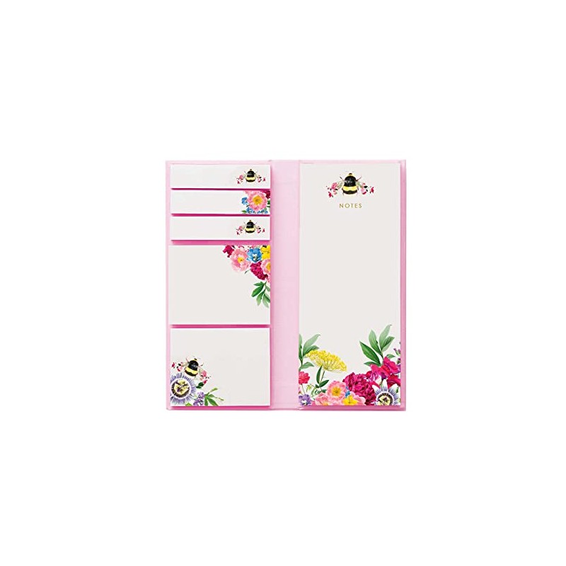 Lola Design - Wildlife Botanical Sticky Notes Notepad Organiser -