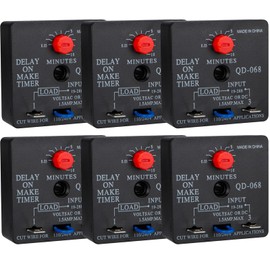 Weasch - Delay Timer, QD-068, 0.03 to 10 Minutes, Adjustable delay, 19-288V AC or DC (6)
