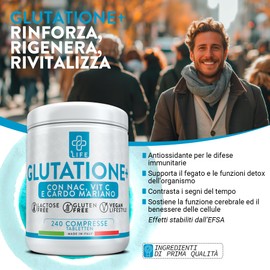 Glutathion 480 Tabletten PiùLife