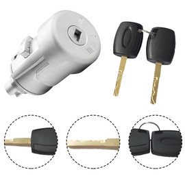 Raheem 1926227 Ignition Barrel Switch Lock with 2 Keys Compatible with Ford Transit MK8 2014-2019 Transit Tourneo Custom (2012-2019) Ignition Contact Switch BK213697AD BK213697AA
