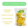 Lam's Plantan chips, vegetable snacks, healthy snacks, paleo snacks, gluten-free