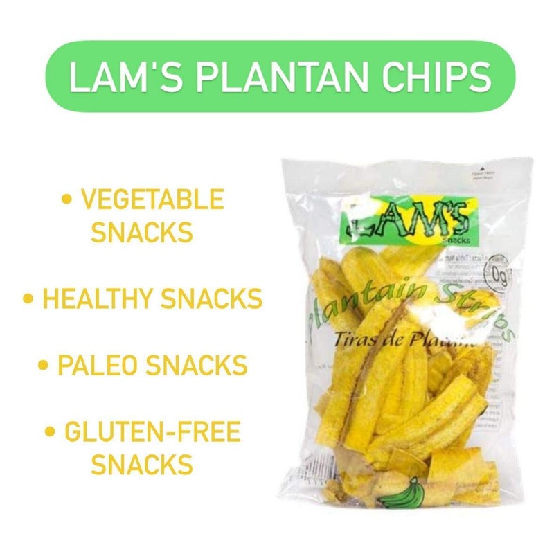 Lam's Plantan chips, vegetable snacks, healthy snacks, paleo snacks, gluten-free