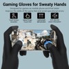Ptwola Ultra-Thin Mobile Gaming Gloves Touchscreen Gaming Gloves Anti-Sweat Mobile