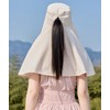 HUAMULAN Women Wide Brim Sun Hat Summer Ponytail Safari Fishing