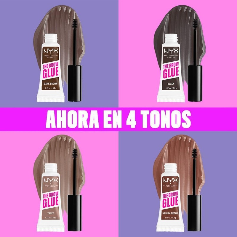 Nyx Face Glue Primer hidratante + Brow Glue – Kit