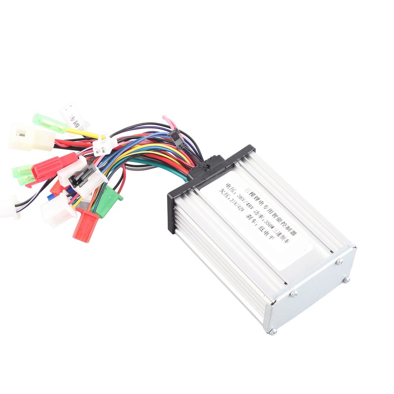 36V 48V 350W Electric Bike Brushless Motor Controller 3 Speed