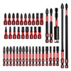 Geinxurn 41-Piece Impact Resistant Screwdriver Bit Set (PH, TX, PZ,