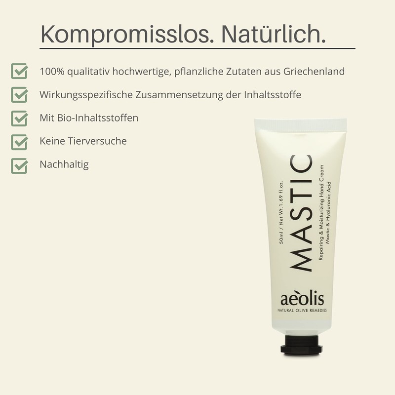 Aeolis Hand Cream Mastic 50ml