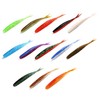 Patientia Rubber Bait 7.5 cm Rubber Shads Jerkbait Set (All-Round