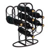 Mandaiter 10 Bottles Wine Rack, Decorative Metal Cactus Wine Holder