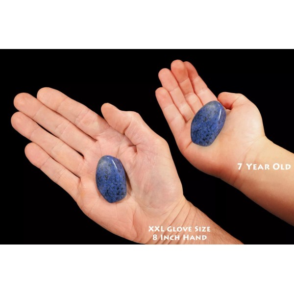 DUMORTIERITE 1" Tumbled Polished Rock Mineral Chakra Healing Crystal Stone