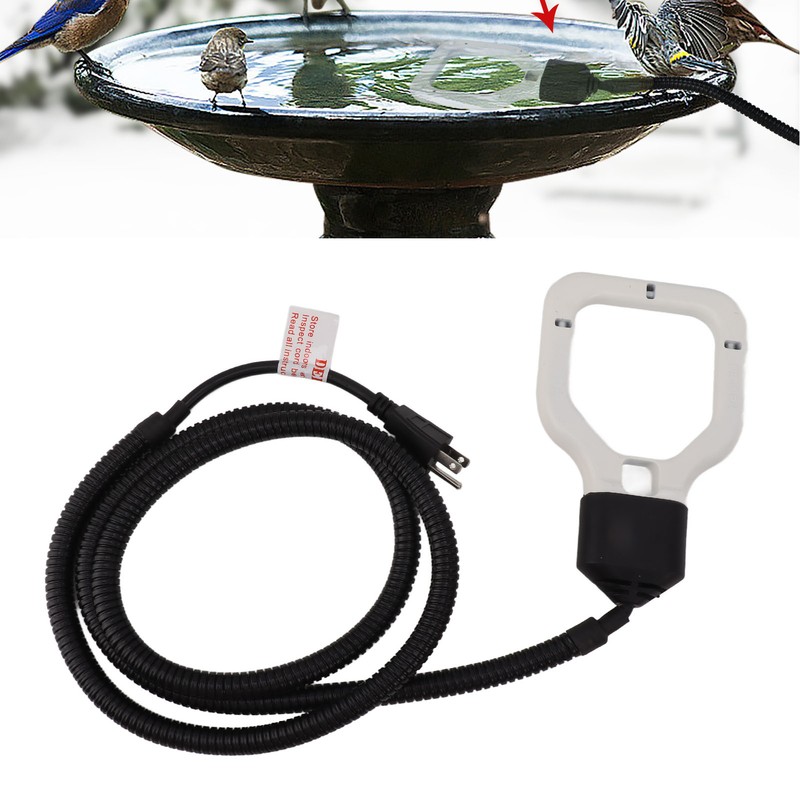 Chicken Waterer Deicer Aluminum Animal Cow Waterer Deicer Livestock Waterer