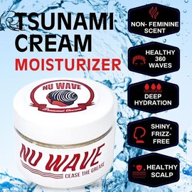 Nu Wave Era Tsunami Hair Cream Moisturizer for Deep Hydration and Smooth Frizz Control