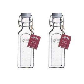 Kilner Traditional Clip Top Lid Bottle 0.3 Litre Transparent (Pack of 2) (2)