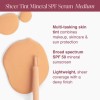 Medium Tinted Spf 50 Face Serum Sheer Coverage Lightweight Mineral