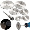 HYCDIYTS Slitter Blade Router Cutter Circular Saw Blade 7-Piece Set