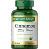 Nature's Bounty Cinnamon 2000mg Plus Chromium, Sugar Metabolism Support Supplement,
