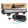 Nilight - ZH405 LED Light Bar 25Inch 162W Spot Flood