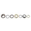 Minho Motorcycle Steering Stem Rod Bearing Ring Kit Compatible with