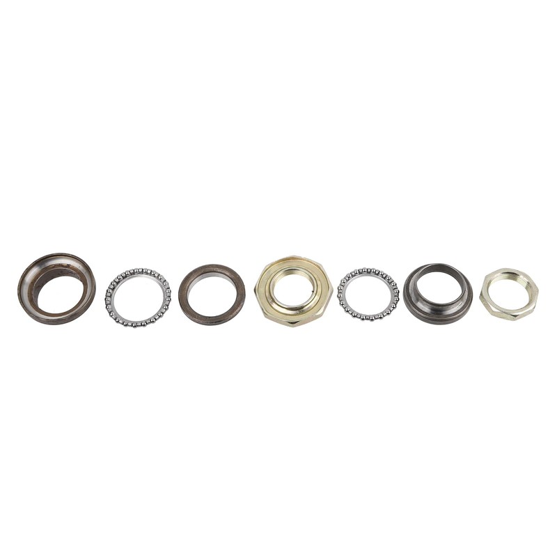 Minho Motorcycle Steering Stem Rod Bearing Ring Kit Compatible with