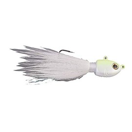 Berkley FSN19BUCK3/4-WC Flicker Shad Fishing Bait, 1/2 oz, 3 1/2", Size 5/0 3/4 oz, White Chartreuse