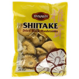 Dynasty Shiitake Dried Black Mushrooms, 1 Ounce