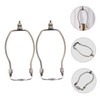 2 x Lighting Accessories Lamp Harps and Adapter Lamp Making
