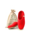 Grült Felt Slippers, Made from Sheep's Wool with Leather Sole,