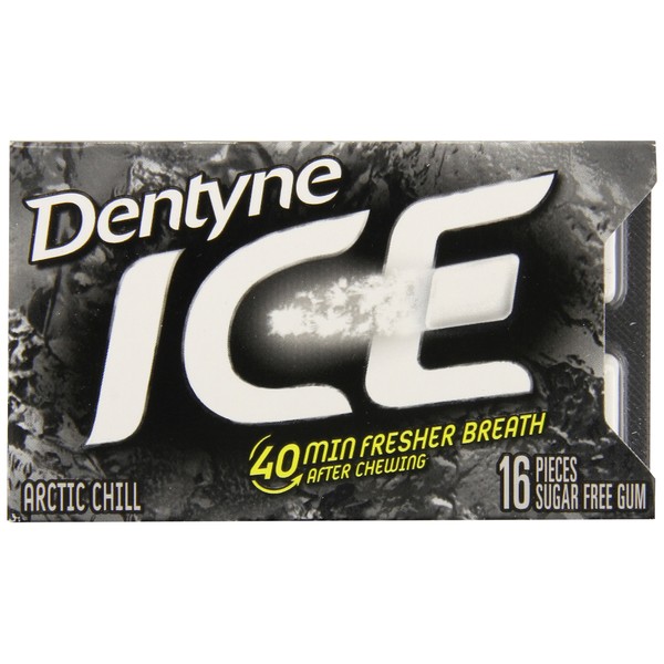 Dentyne Ice Arctic Chill Sugar-Free Gum, 12 Count